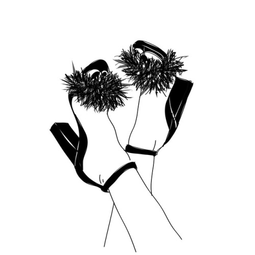 500x500 High Heel Sketch Tumblr - Heels Sketch