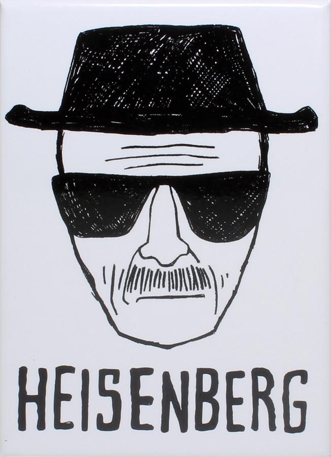 652x900 Breaking Bad Heisenberg Sketch Magnet - Heisenberg Sketch
