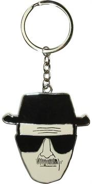 180x360 Breaking Bad Heisenberg Sketch Metal Keychain Fye - Heisenberg Sketch
