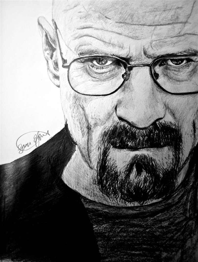 777x1028 Heisenberg Drawing By Sassyish - Heisenberg Sketch