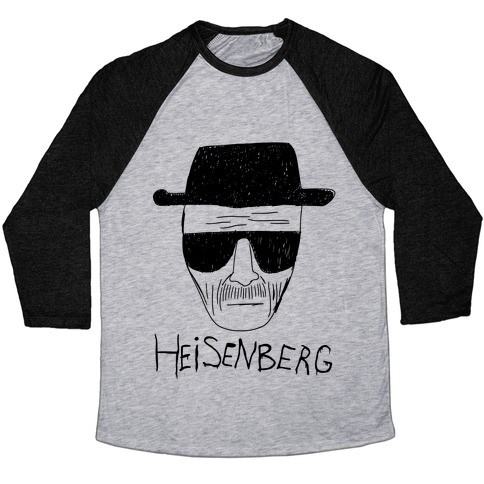 484x484 Heisenberg Police Sketch Baseball Tee Lookhuman - Heisenberg Sketch