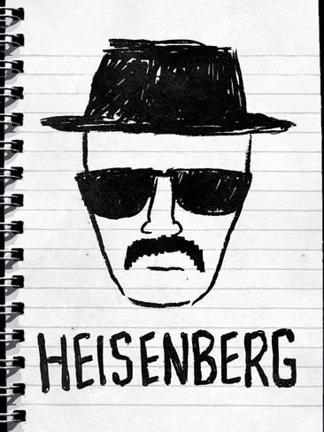 366x488 Heisenberg Sketch Posters - Heisenberg Sketch