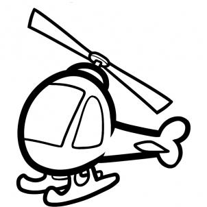 302x302 How To Draw How To Draw A Helicopter For Kids - Helicopter Sketch Images