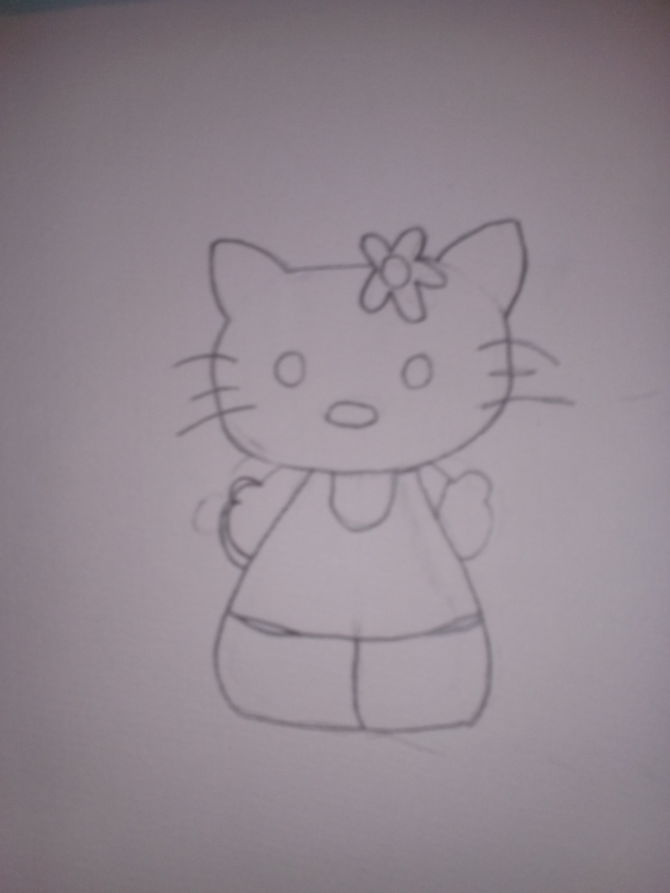 Hello Kitty Sketch