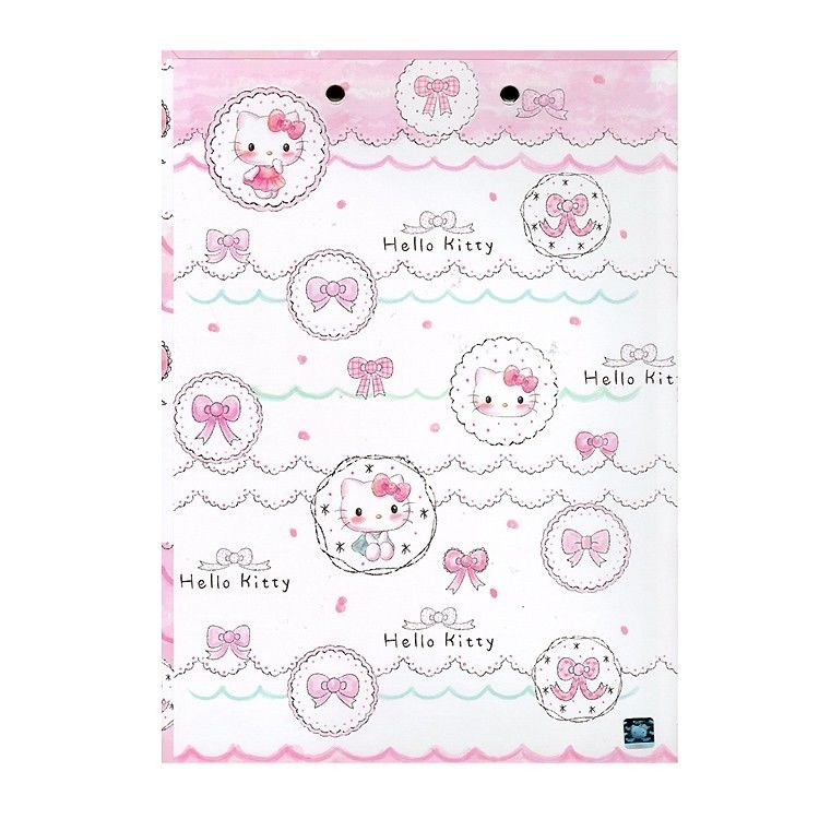 750x750 Sanrio Hello Kitty Hard Board Clip Board Pink Ribbon Hello Kitty - Hello Kitty Sketch