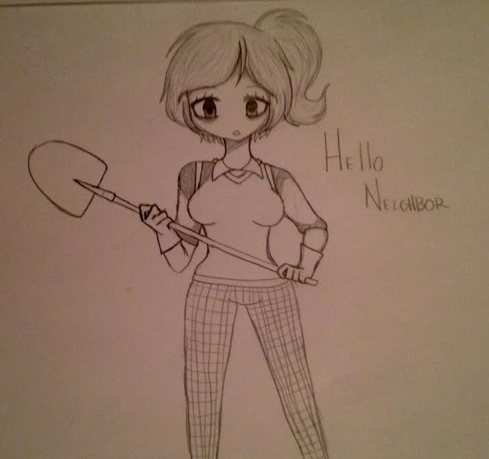 704x662 Hello Neighbor By Melodynomrocket - Hello Neighbor Sketch