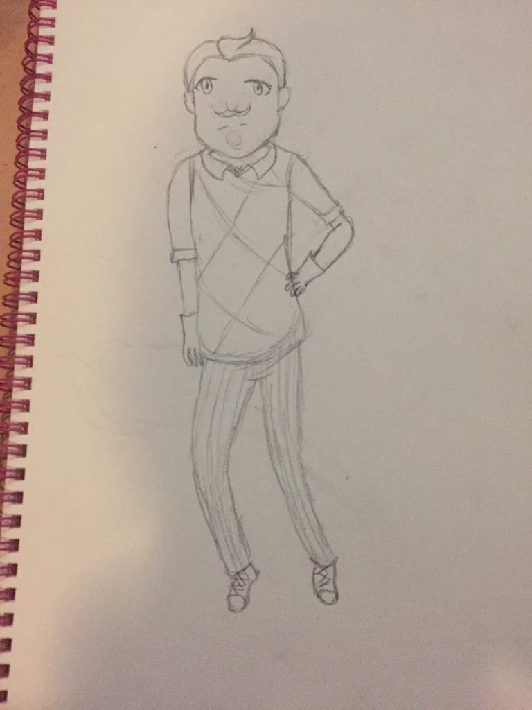 768x1024 Neighbor Drawing Hello, Amino - Hello Neighbor Sketch