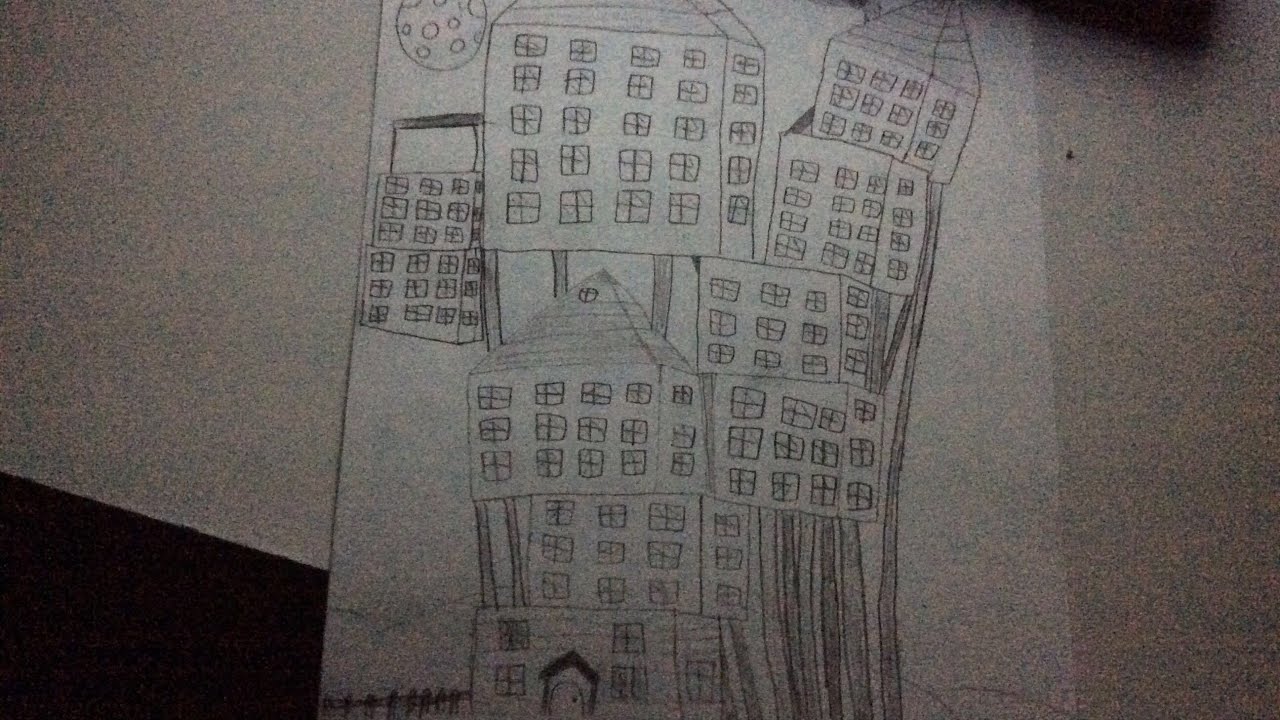 1280x720 Custom Hello Neighbor House Drawing - Hello Neighbor Sketch