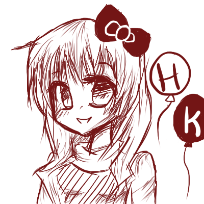 400x400 Hello Kitty [Sketch] By Rabupep - Hello Sketch