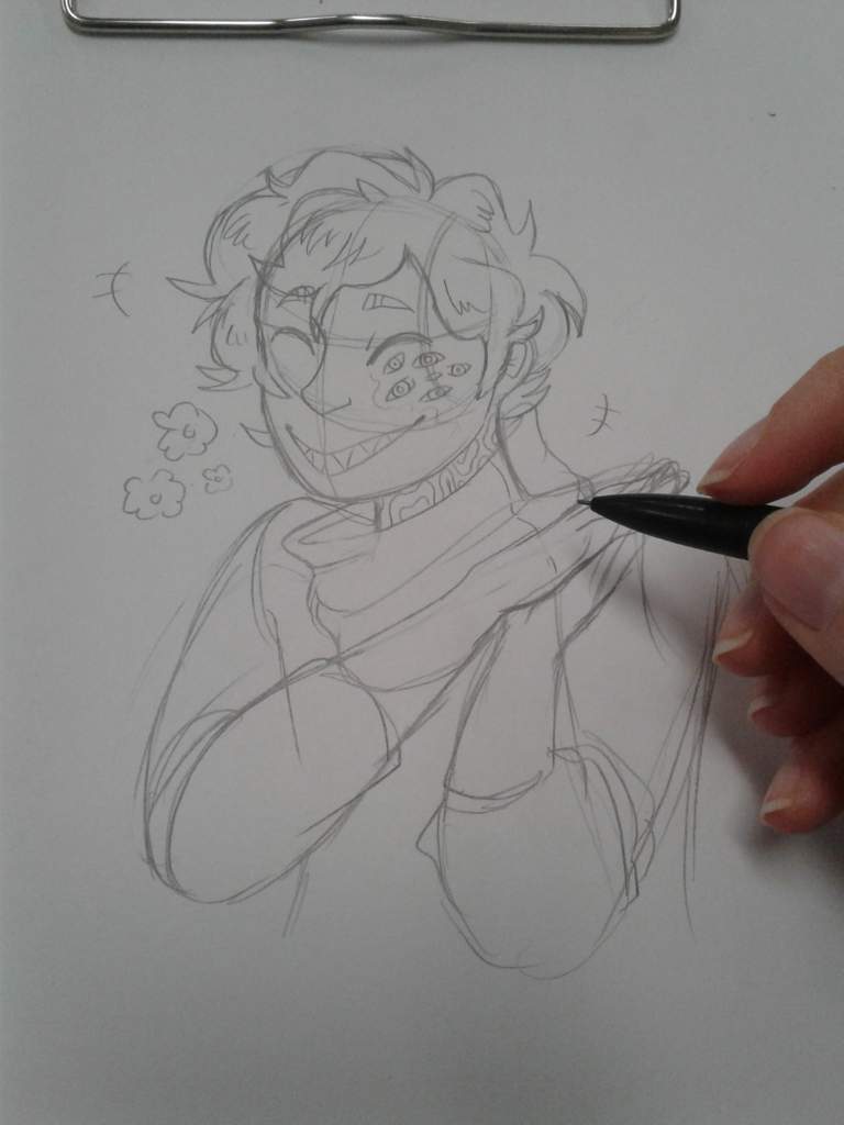 768x1024 Rough Bennett Sketch Hello Charlotte Amino - Hello Sketch