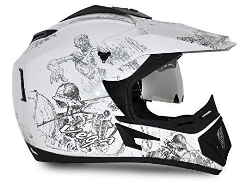 500x370 Vega Offor Dv Skt Ws M Road Sketch Full Face Graphic Helmet - Helmet Sketch
