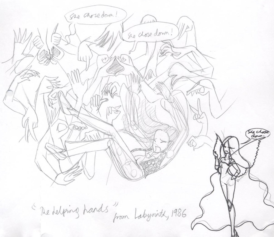 900x777 Helping Hands By Silencelabyrinth - Helping Hands Sketch