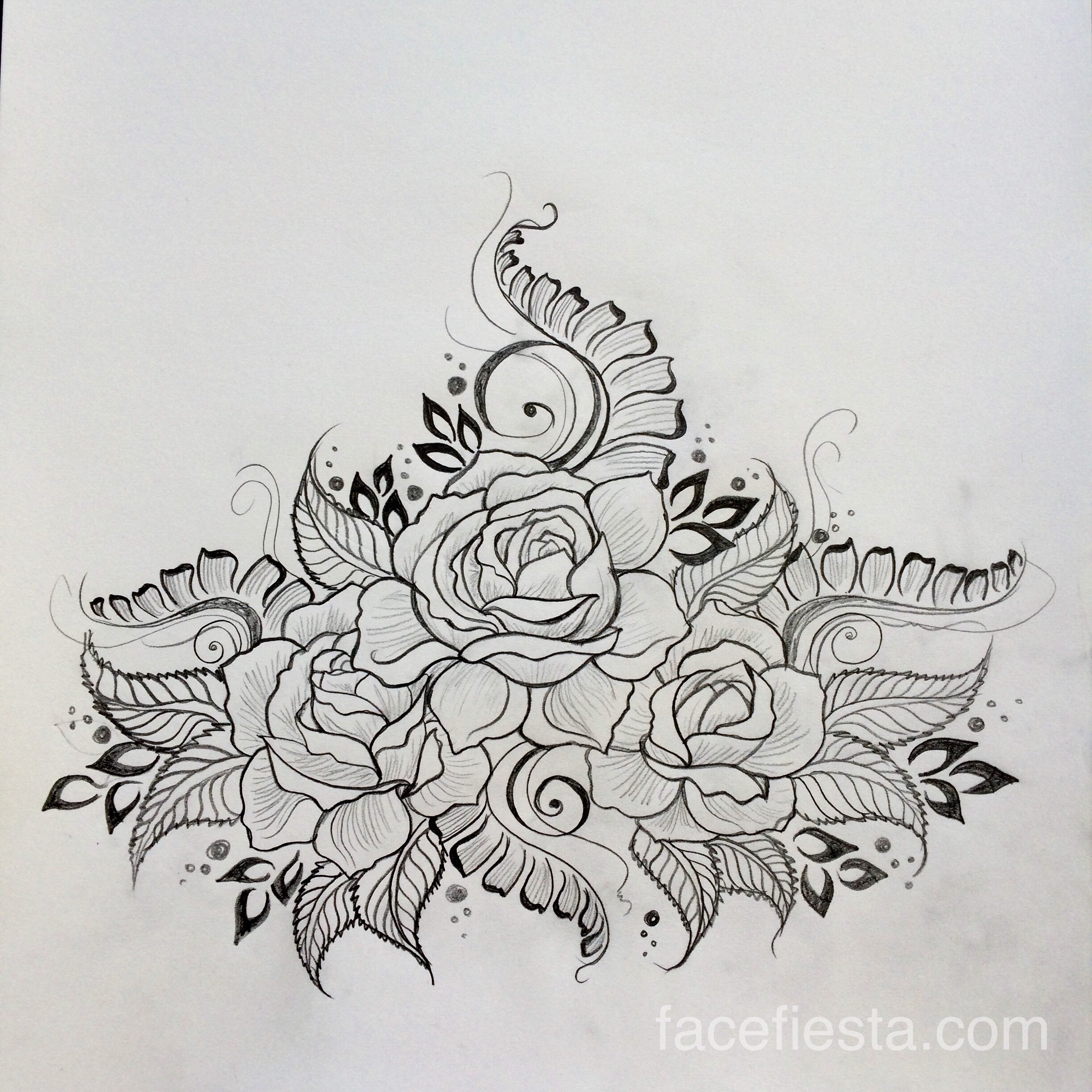 Henna Designs Sketches at PaintingValley.com | Explore collection of ...