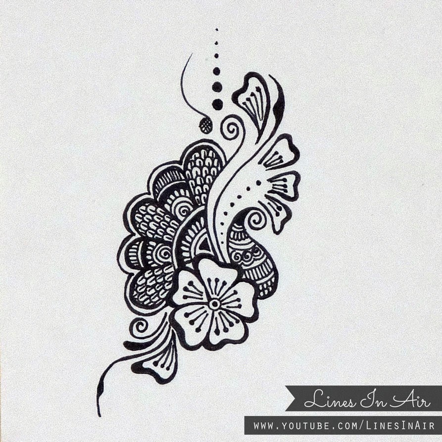 893x894 Tattoo Sketches Flowers Line Ideas Mehndi Henna Henna Tattoo - Henna Sketches