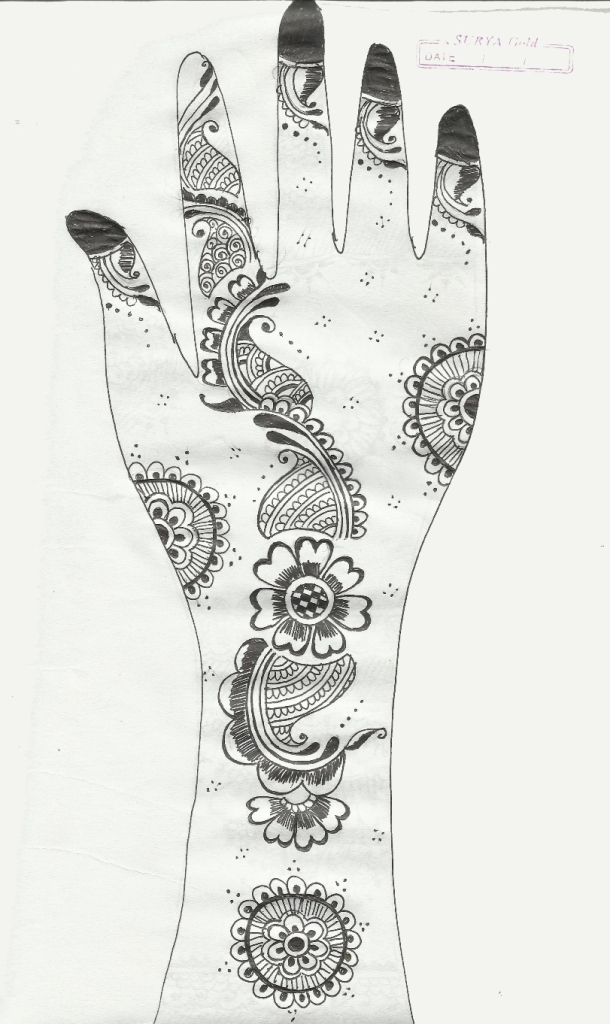 610x1024 Ambi Creative Arty - Henna Sketches