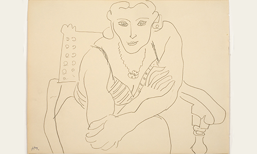 500x300 Drawings By Henri Matisse Shown - Henri Matisse Sketches