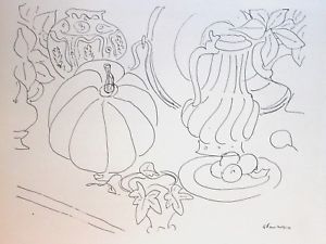300x225 Henri Matisse Lithograph Drawing Dessins Limited First Edition - Henri Matisse Sketches