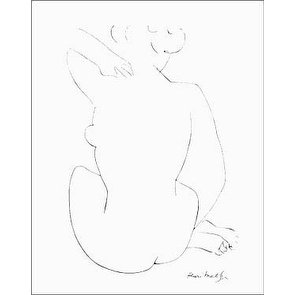 295x295 Shop 'Black Sketch' By Henri Matisse Huntington Graphics Art - Henri Matisse Sketches