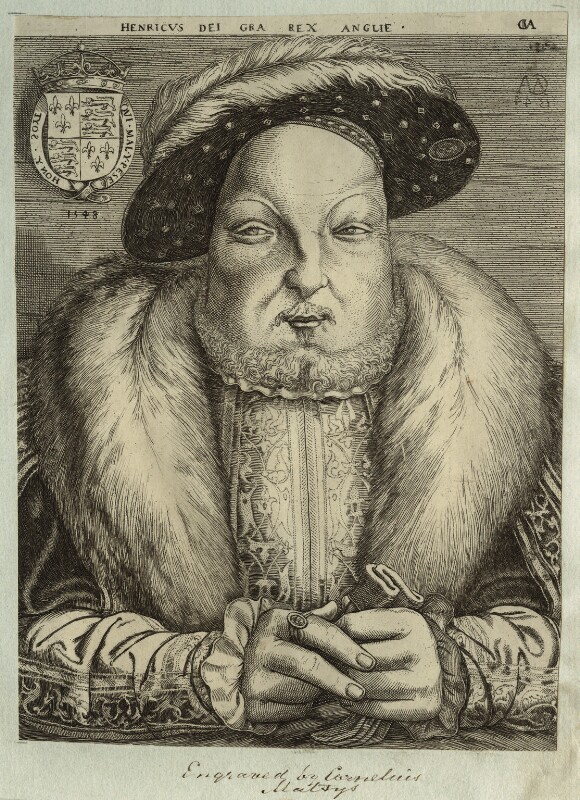 580x800 Npg D24929 King Henry Viii - Henry Viii Sketch