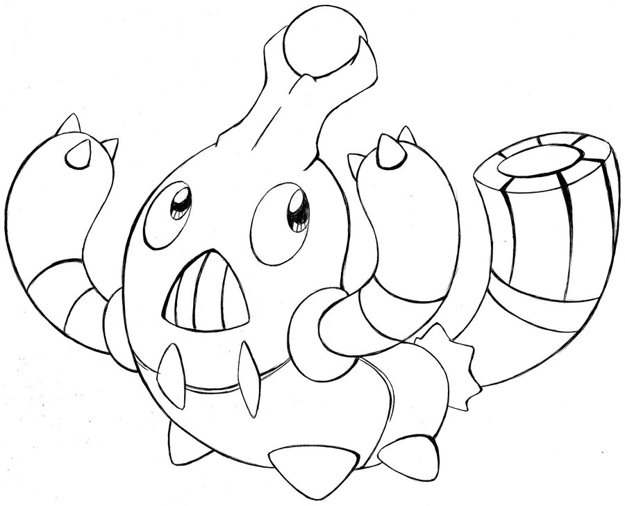 900x729 Pokemon Hephaestus By Pysio0xx - Hephaestus Sketch