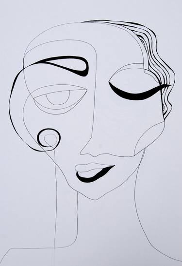 375x546 Hera Drawing By Alyssa Beach Saatchi Art - Hera Sketch