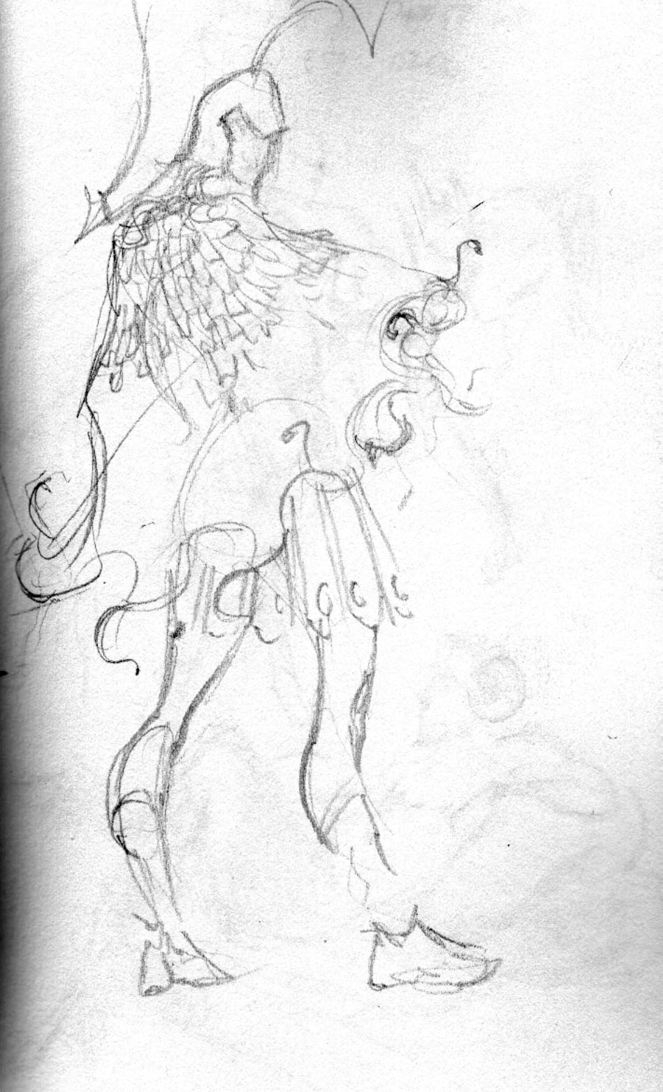 949x1562 Olympians Rule! A Sketch A Day Until Hera - Hera Sketch