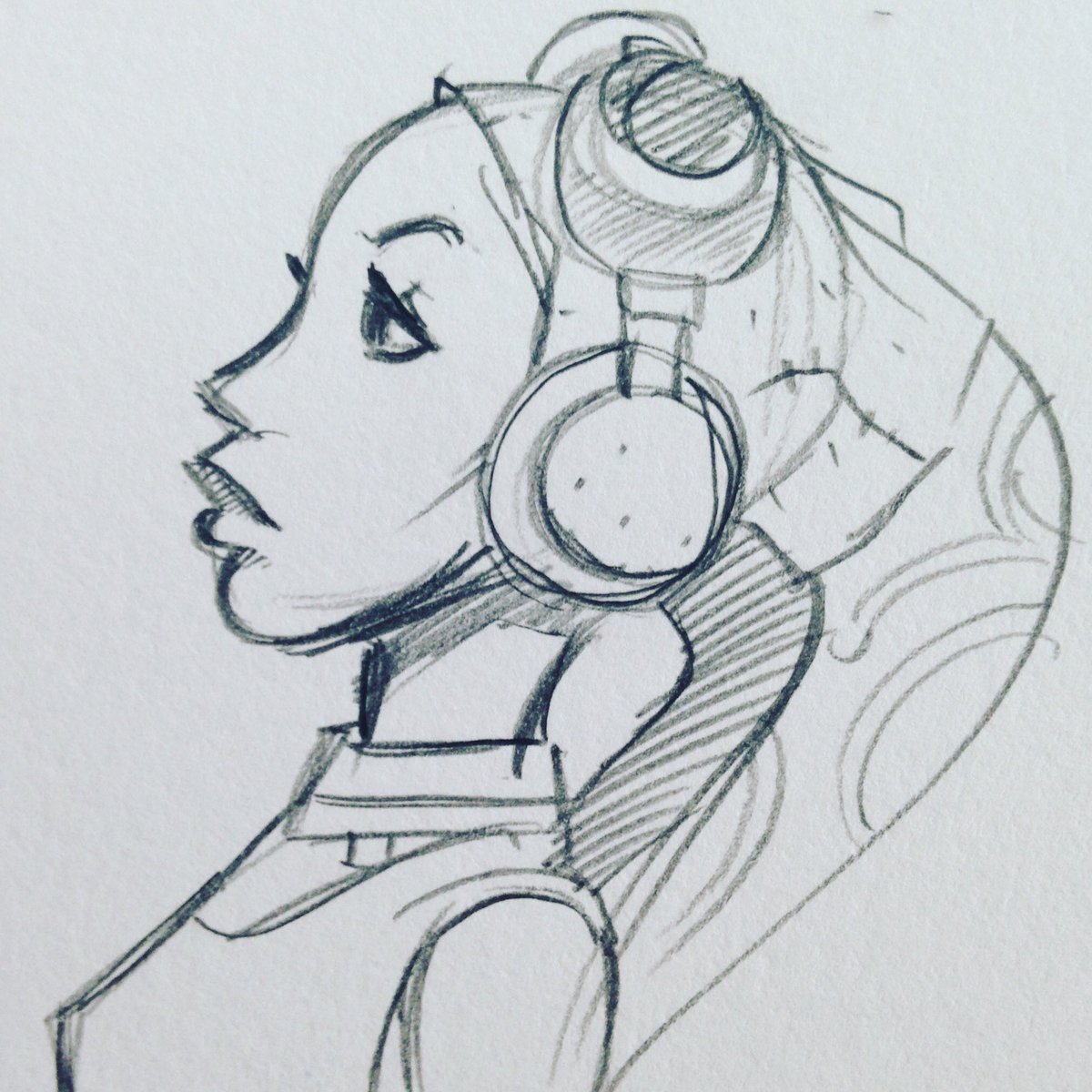 1200x1200 Vagabondartist On Twitter Quick Sketch Of My Favorite Rebels - Hera Sketch