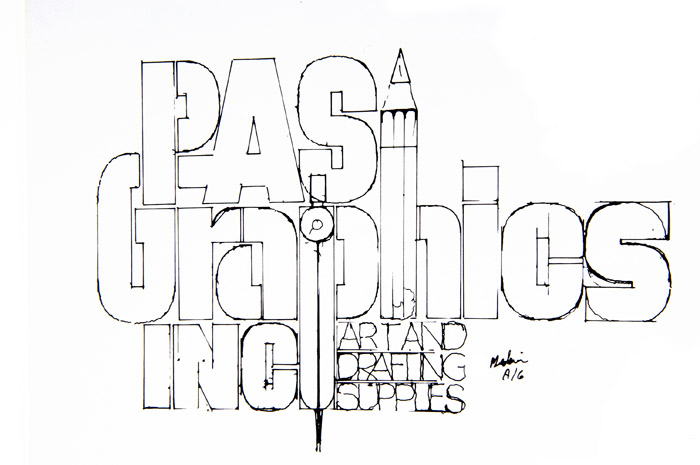 700x465 Herb Lubalin Sketch - Herb Sketches