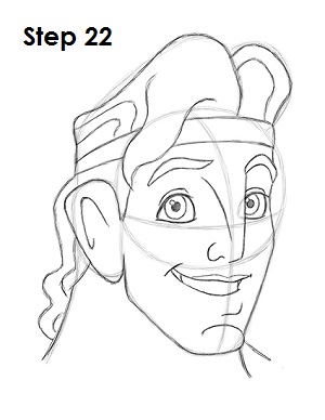 300x388 How To Draw Hercules - Hercules Sketch