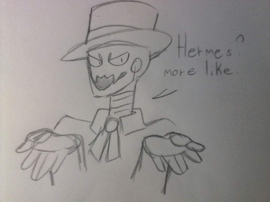 1024x768 Hermes Sketch Jojo Amino Amino - Hermes Sketch