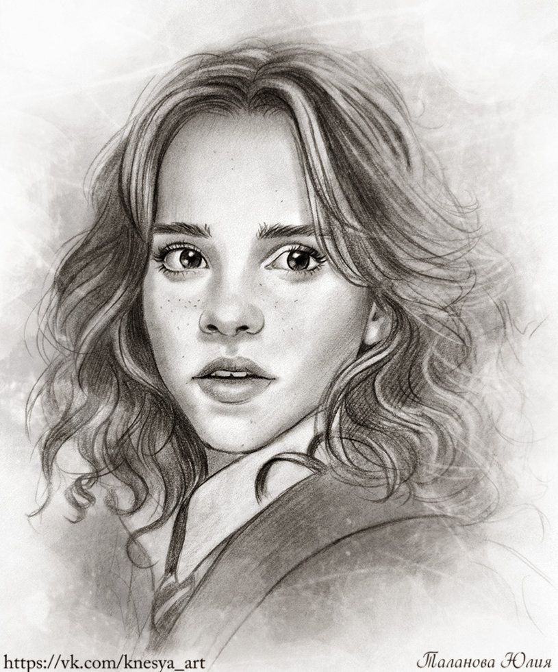 815x981 Hermione Granger Talanova Julia In 2018 Hermione - Hermione Granger Sketch