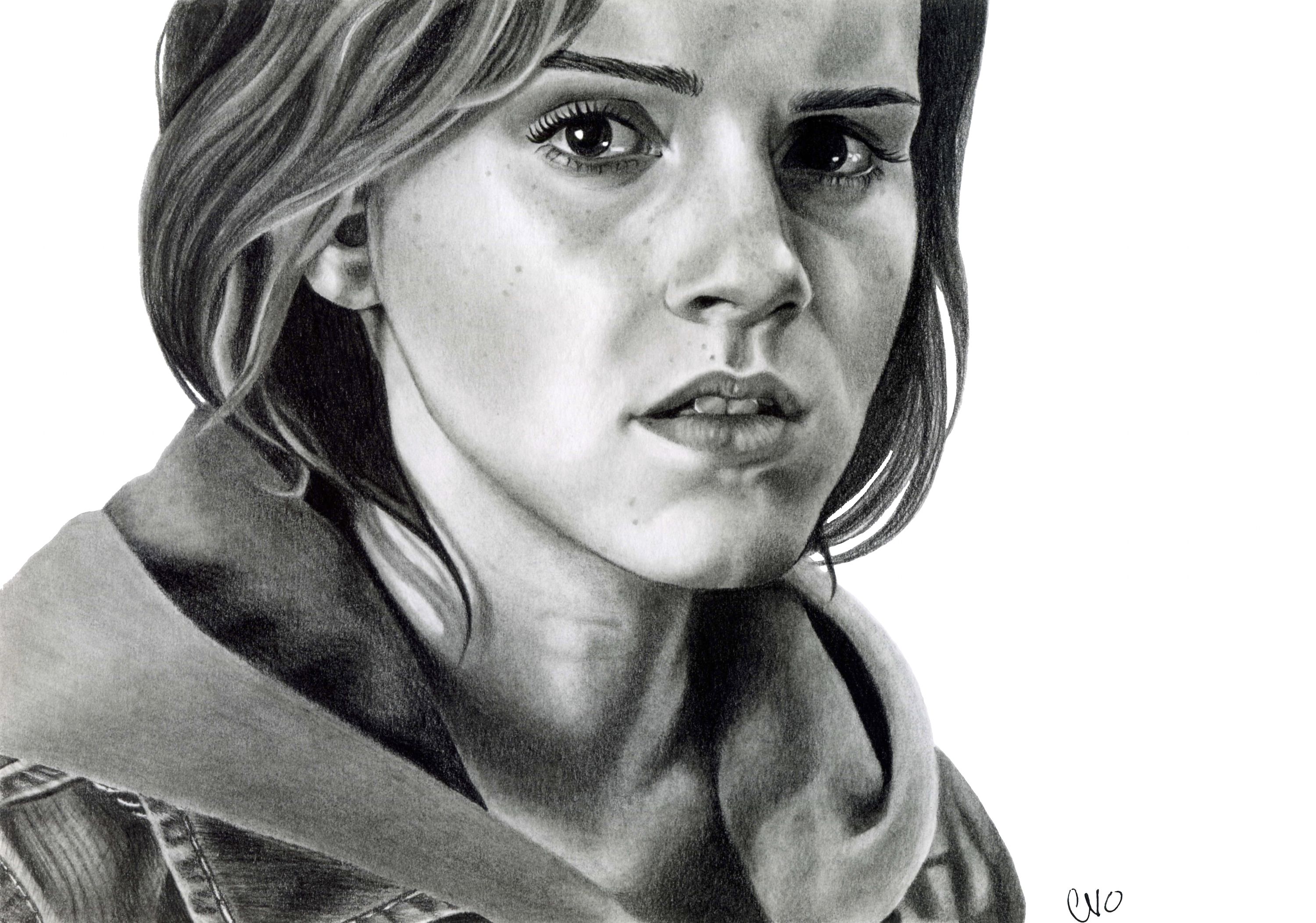 3000x2105 Hermione Granger The Brightest Witch Of Her Age - Hermione Granger Sketch