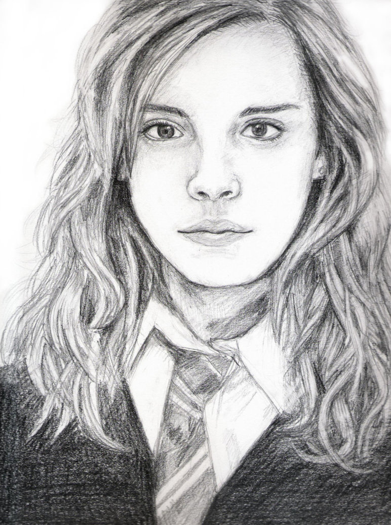772x1036 Hermione Granger By Vivsters - Hermione Granger Sketch