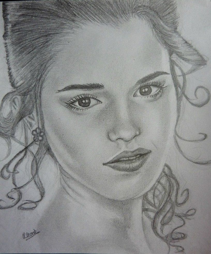 816x980 Pencil Drawings Of Luna Lovegood Hermione Granger Sketch - Hermione Granger Sketch