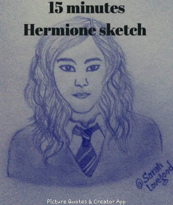 Hermione Sketch