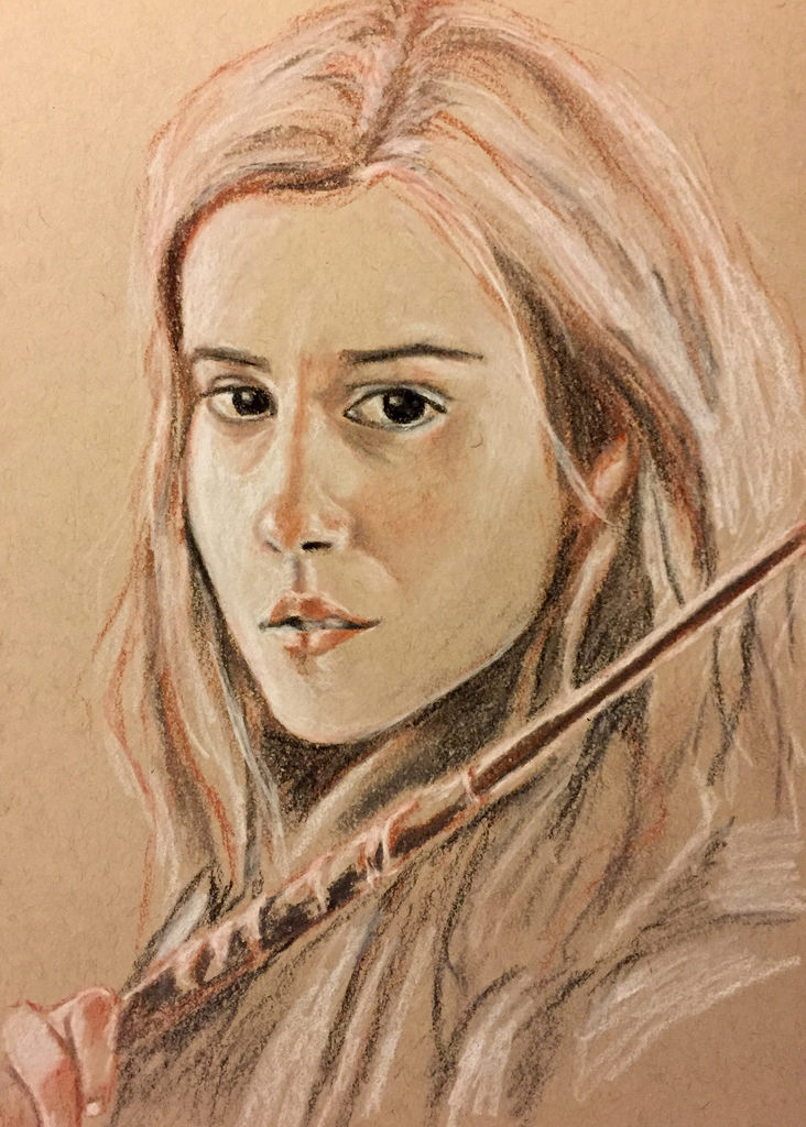732x1024 Hermione Granger - Hermione Sketch