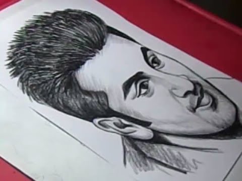480x360 How To Draw Film Hero Ranbir Kapoor Drawing - Hero Sketch