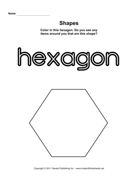 281x364 Hexagon Shape - Hexagon Sketch
