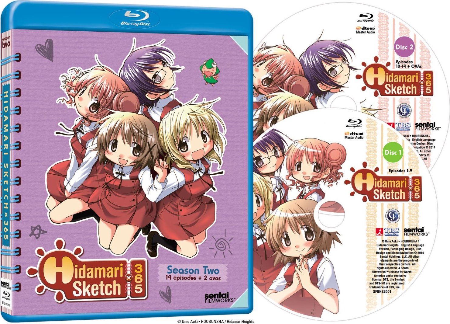 1481x1065 Hidamari Sketch X 365 Season 2 Blu Ray - Hidamari Sketch Specials