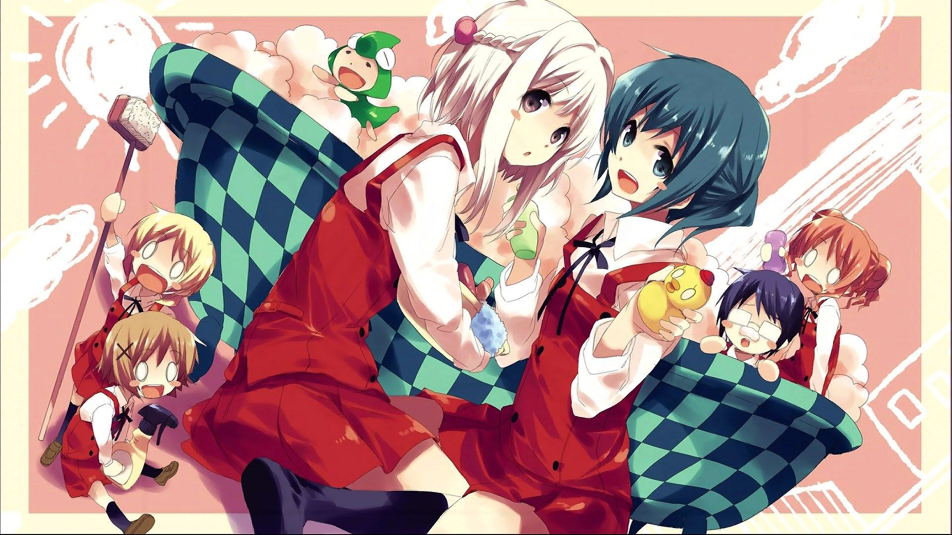 1920x1080 Free Computer Hidamari Sketch Wallpaper By Teddy Little (2017 03 - Hidamari Sketch Wallpaper