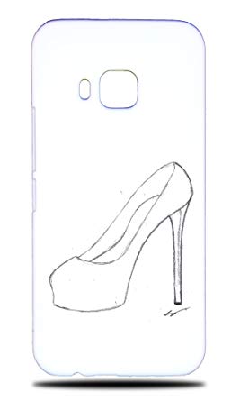 267x445 Foxercases Design Fashion High Heel Shoe Sketch Art Hard Back Case - High Heel Shoes Sketch