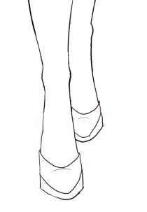 210x303 Draw Front View Of Shoes I Draw Fashion - High Heels Sketch