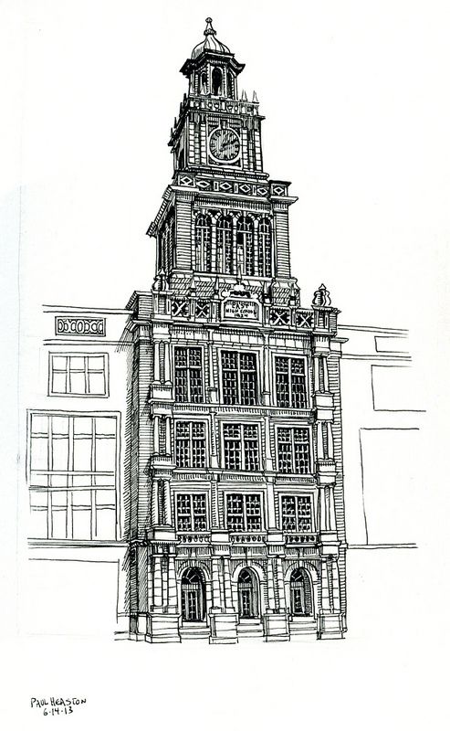 493x800 East High School. Denver, Colorado Denver East - High School Sketch