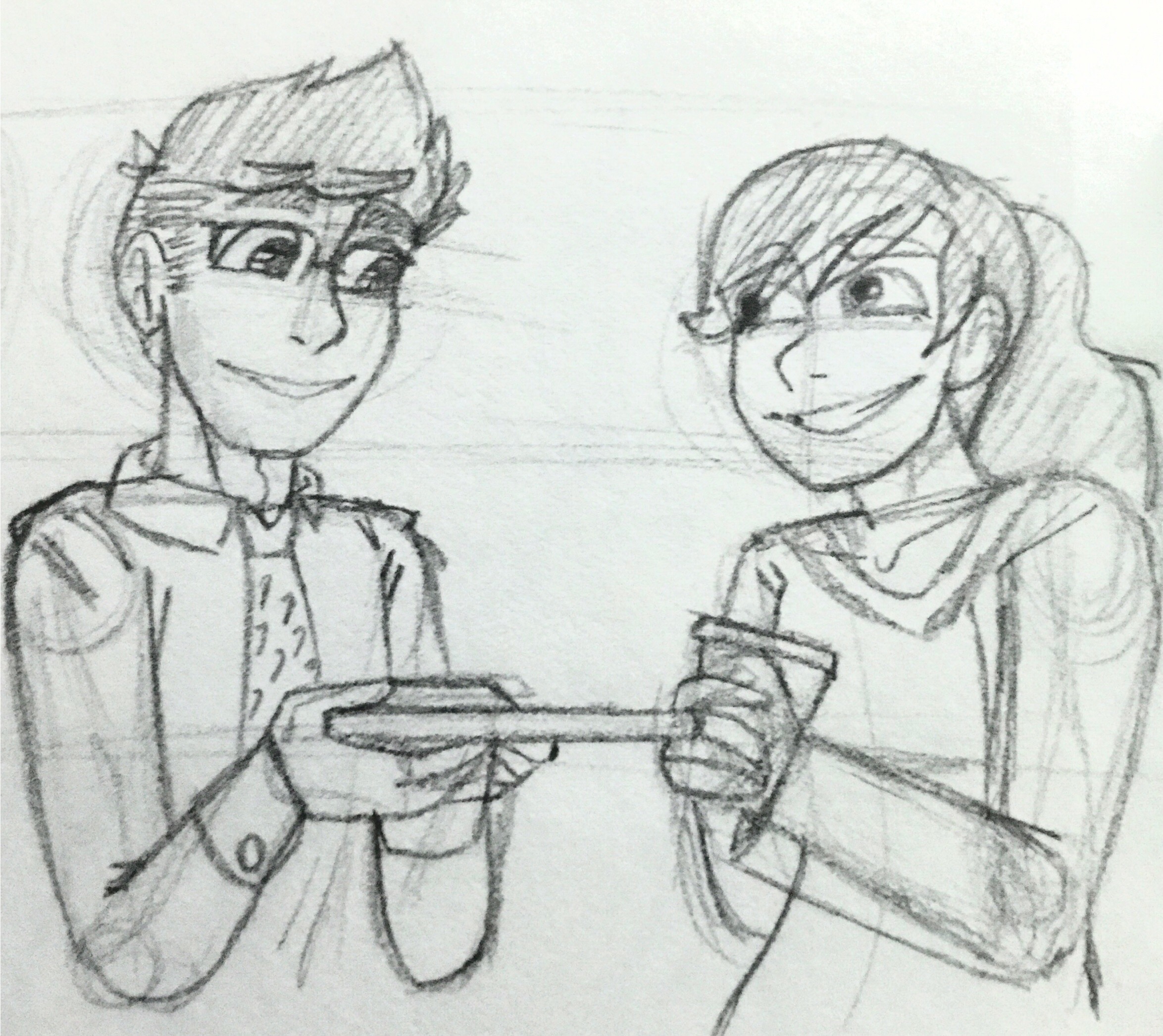 2349x2091 Image - High School Sketch