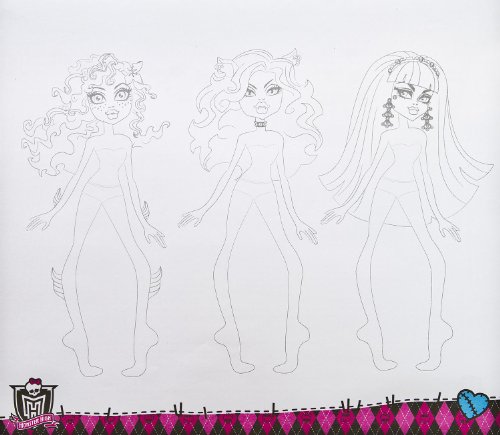 500x435 Monster High Monster Fashion Sketch Portfolio - High Sketch