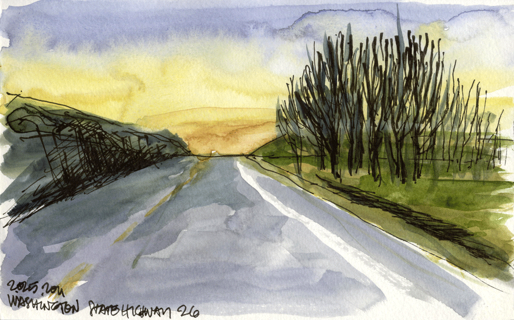 1050x654 Glwsketchworks Washington State Highway 26 - Highway Sketch