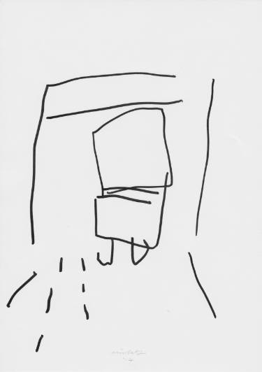 375x532 Saatchi Art Blind Highway Ii Drawing By Johannes Einfalt - Highway Sketch