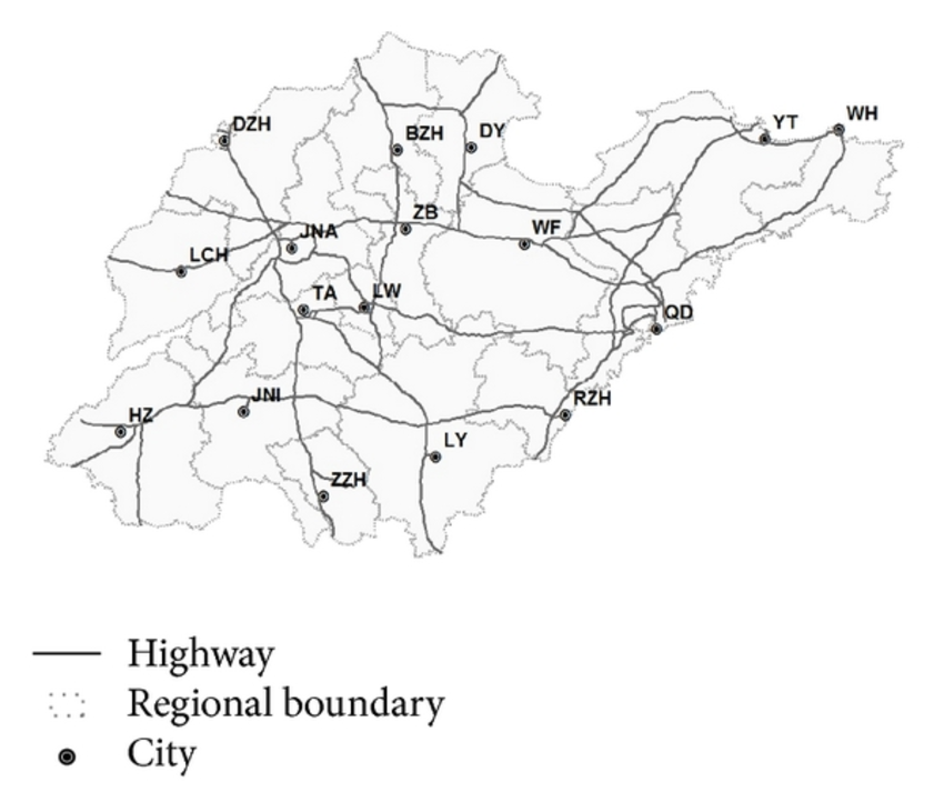 850x731 A Sketch Map Of City Location And Highway Infrastructure In - Highway Sketch