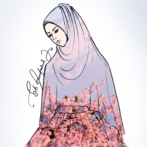 510x510 Fashion Design (Hijab Sketch) By Sitianifatul - Hijab Sketch