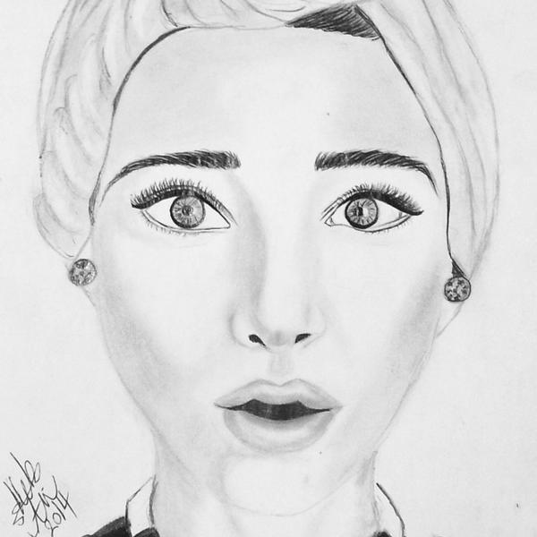 600x600 H E B A On Twitter My Sketch - Hijab Sketch